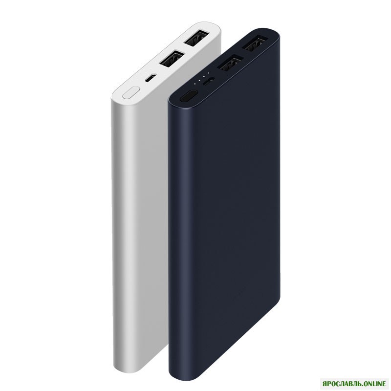 Оригинальный Xiaomi 10000mAh Банк питания 2 двойной USB 18W Быстрая зарядка 3.0 Зарядное устройство для мобильного телефона