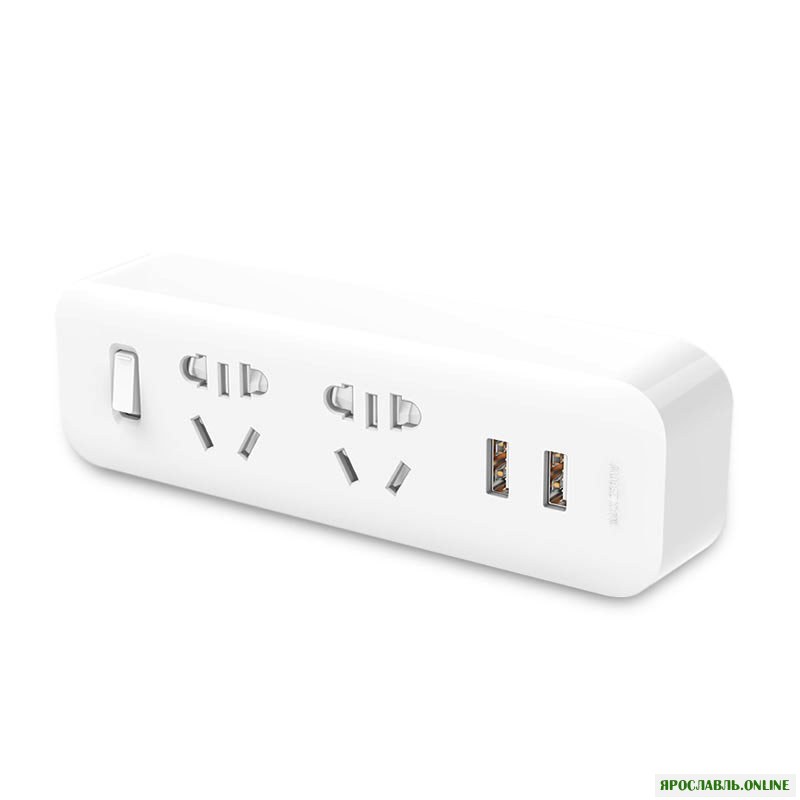 Original Xiaomi Mijia Power Strip Converter Разъем Портативный адаптер для переноски с 2 портами быстрой зарядки USB