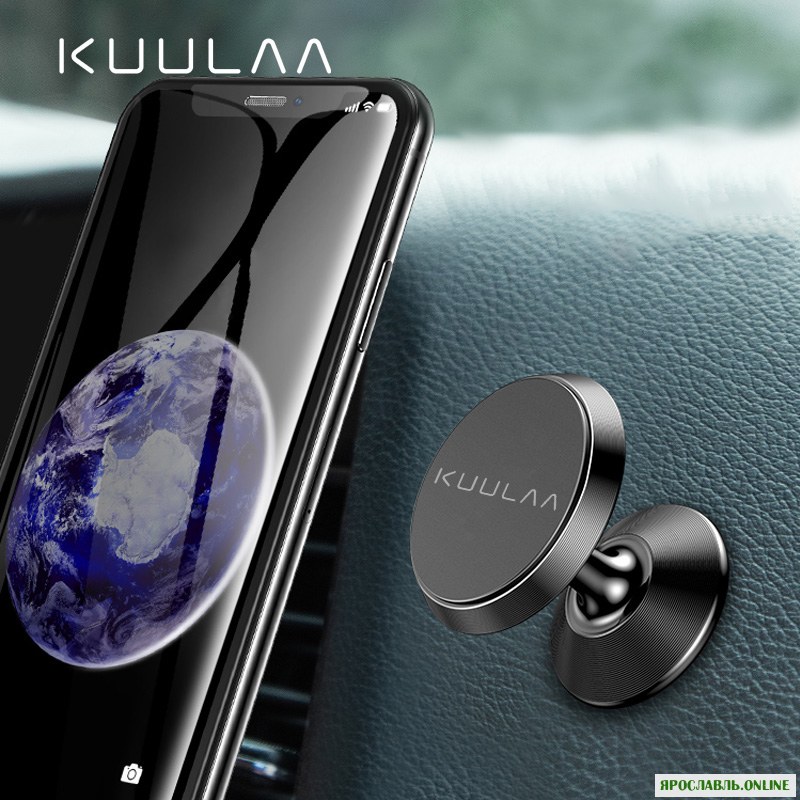 KUULAA Магнитная приборная панель с вентиляционным отверстием Авто Держатель для телефона Авто Крепление для 4.0-6.8 дюймов Смартфон для iPhone дл