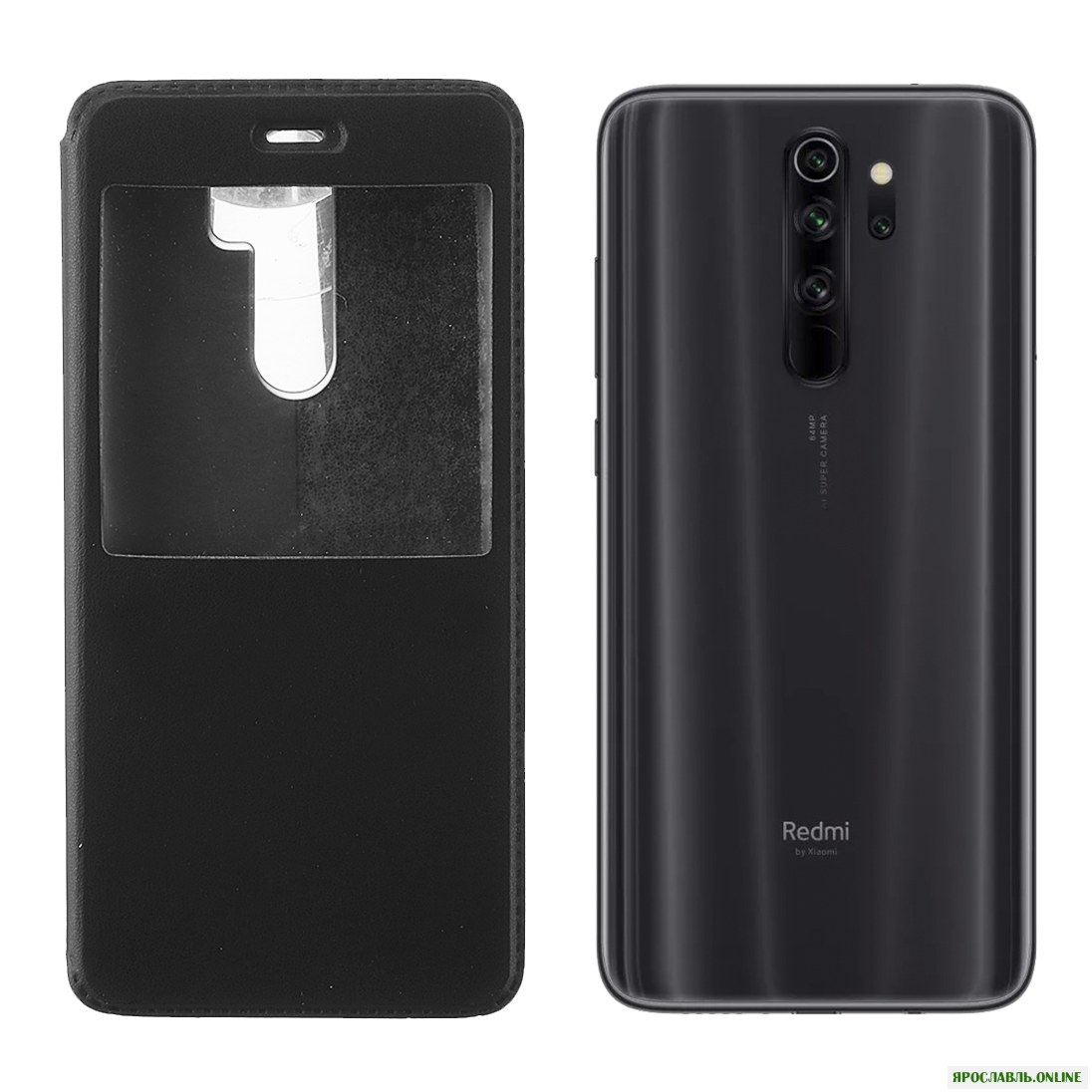 Для Xiaomi Redmi Note 8 Pro Чехол Bakeey Роскошный бампер-флип с окном из искусственной кожи всего тела Protective Чехол